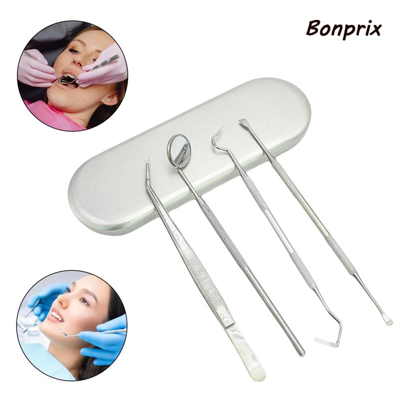 [Bon] Nhíp Nhổ Miệng Tráng Gương Chăm Sóc Răng Miệng