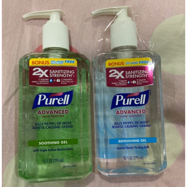 {Bill Mỹ} PURELL Nước Rửa Tay Khô Gel Rửa Tay Khô Diệt Khuẩn Advanced Hand Sanitizer 295ml