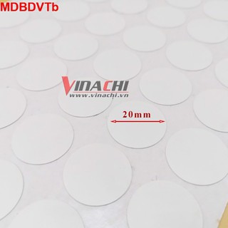 Miếng dán bịt đầu vít Trắng - Bộ 5 tờ