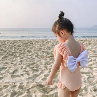 Đồ Bơi Trẻ Em   Mảnh Hở Lưng & Lưng Cột Nơ