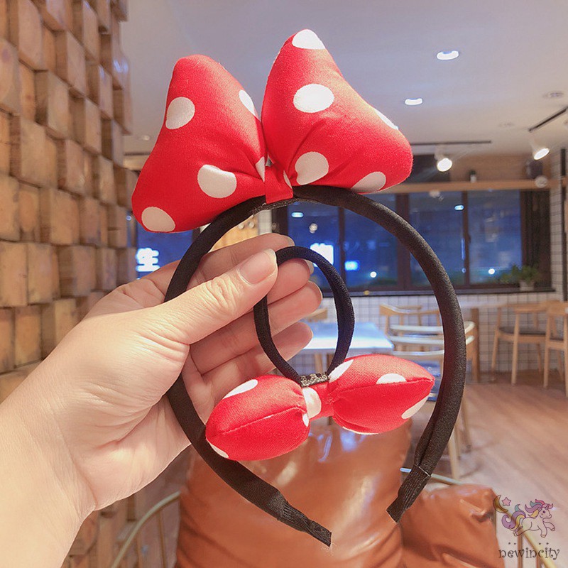 Băng Đô Nơ Cho Bé Gái