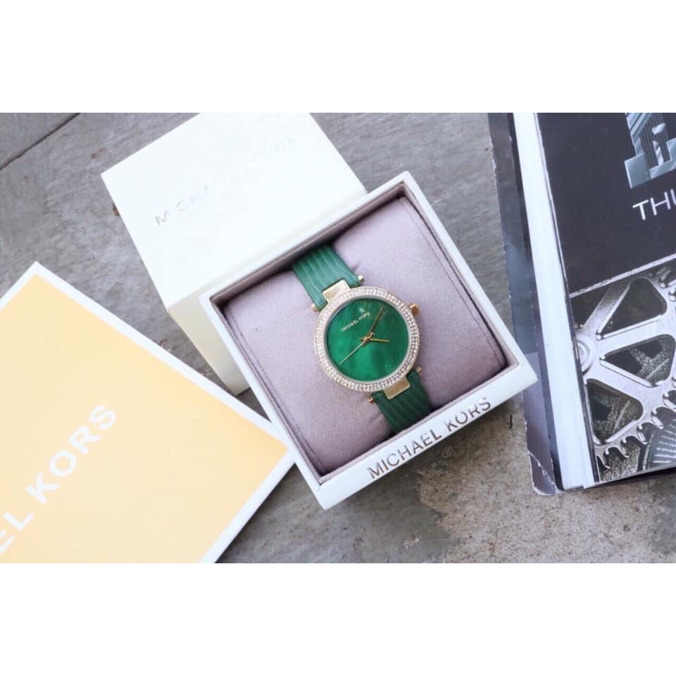 Đồng hồ Nữ Michael Kors MK2592 fullbox hãng màu xanh quyến rũ