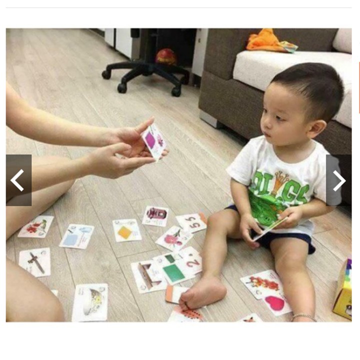 Bộ thẻ học thông minh cho bé - Bộ thẻ học 16 chủ đề