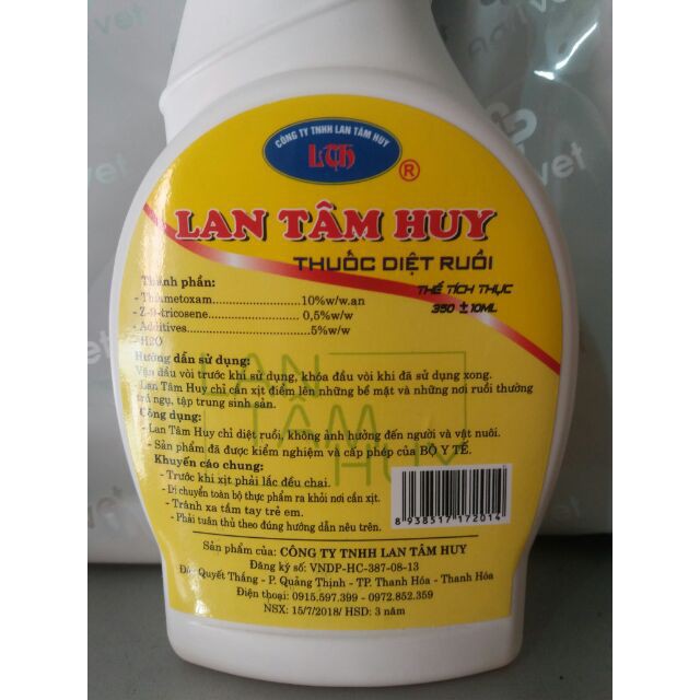 Thuốc xịt ruồi Lan Tâm Huy