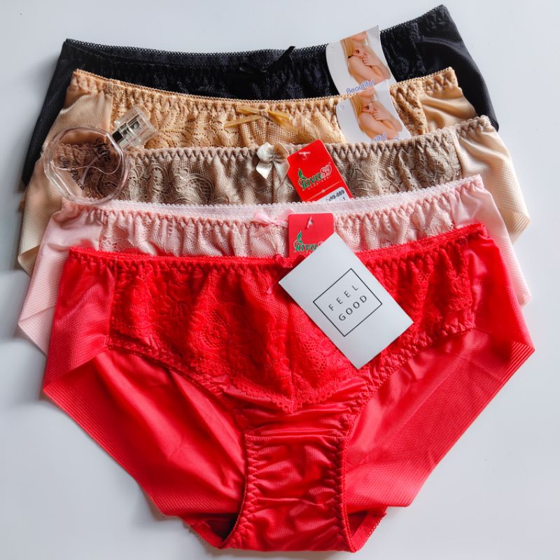 Quần lót nữ thun su hoạ tiết ren sexy | BigBuy360 - bigbuy360.vn