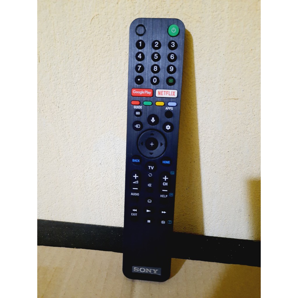 Remote Điều khiển tivi Sony giọng nói RMF-TX500P- Hàng mới logo Sony mạ bạc BH 6 tháng Tặng kèm Pin!!!