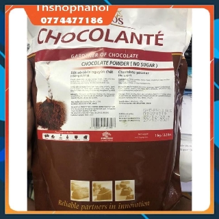 Bột Socola Nguyên chất Puratos Gói 1kg không đường