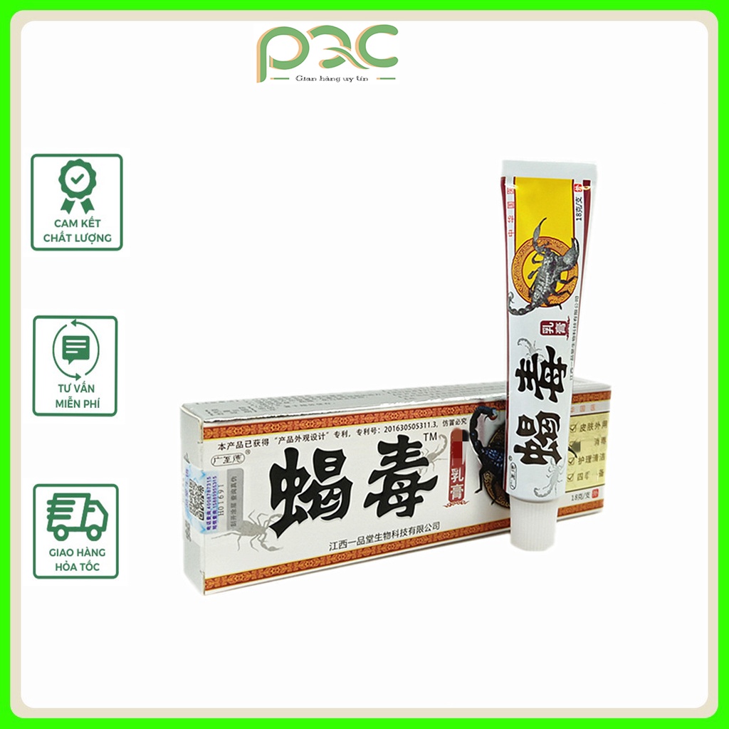 Kem bôi ngoài da, viêm da cơ địa, á sừng, vảy nến, dị ứng xi măng [Bọ Cạp]