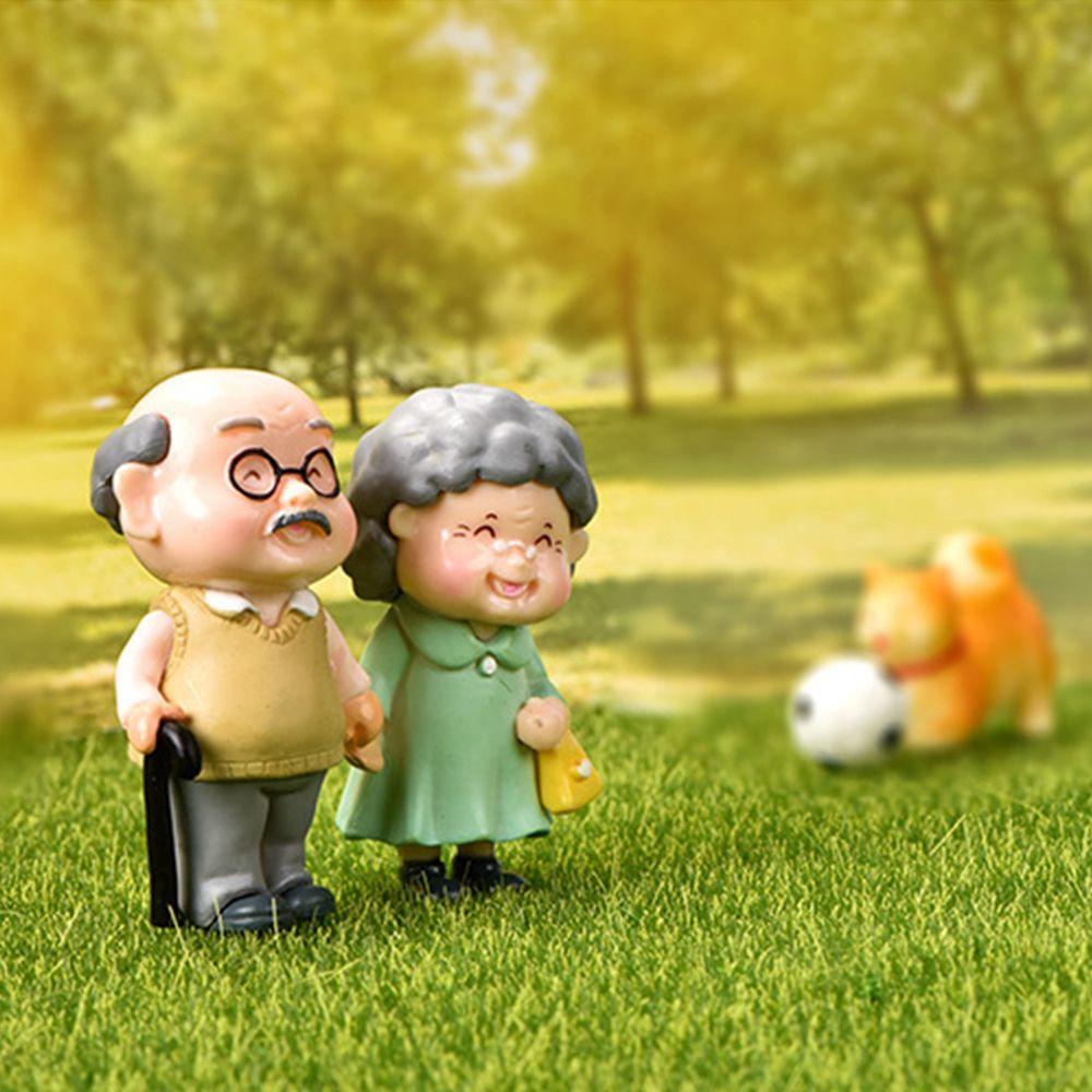 YIYU Đồ trang trí Cặp Đôi Dễ Thương Dùng Trang Trí Bánh Kem Ngày Valentine