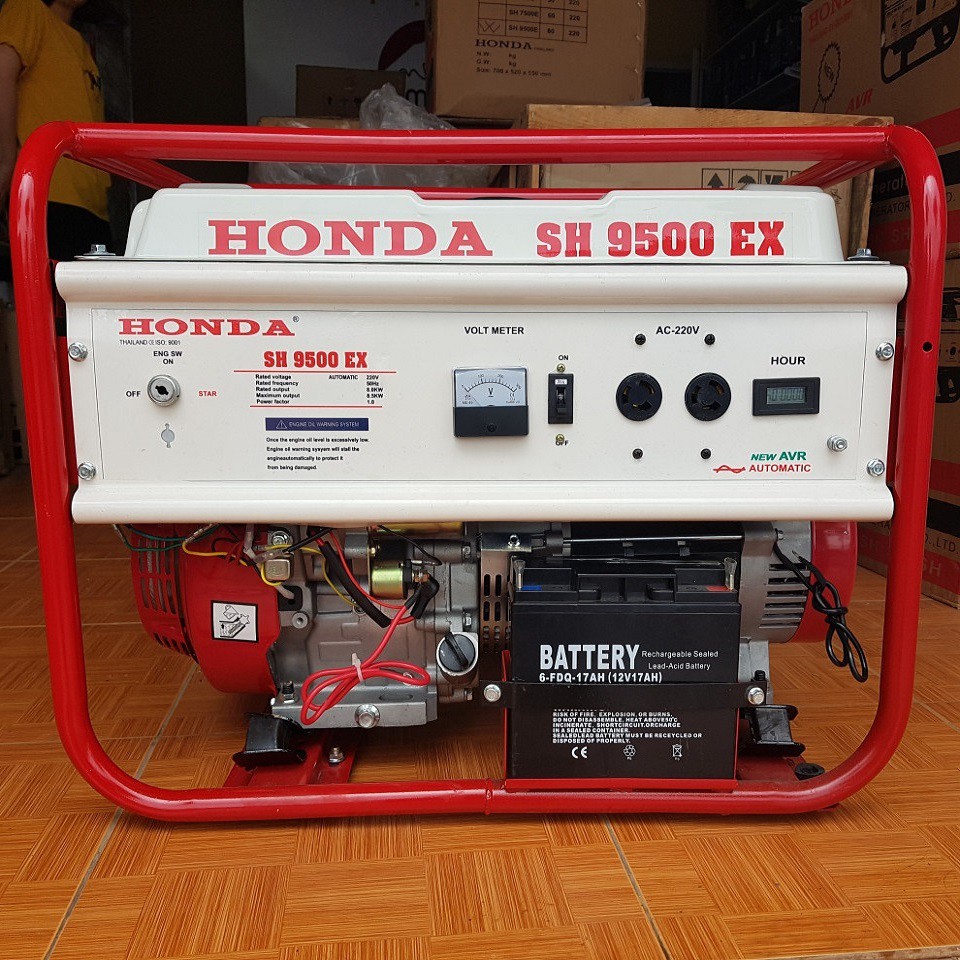 Máy Phát Điện Honda Chạy Xăng 8.5kw SH9500EX (Le Gió Tự Động)