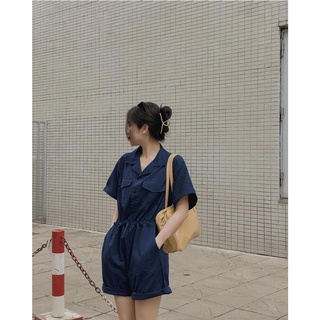 JUMPSUIT RÚT EO - BỘ LIỀN THÂN NGẮN