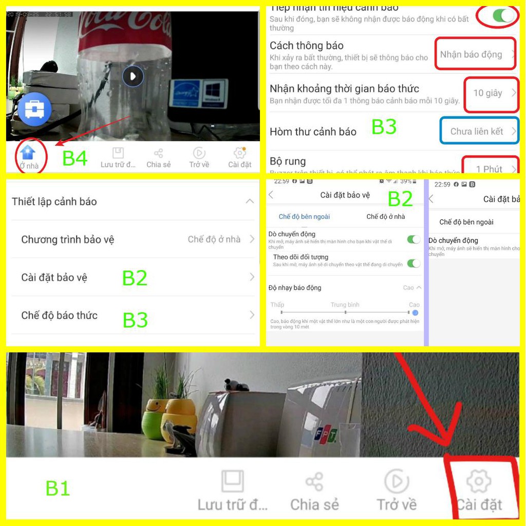 Camera Yoosee 3 râu wifi 1080hd cao cấp thế hệ 4.0 mới nhất | BigBuy360 - bigbuy360.vn
