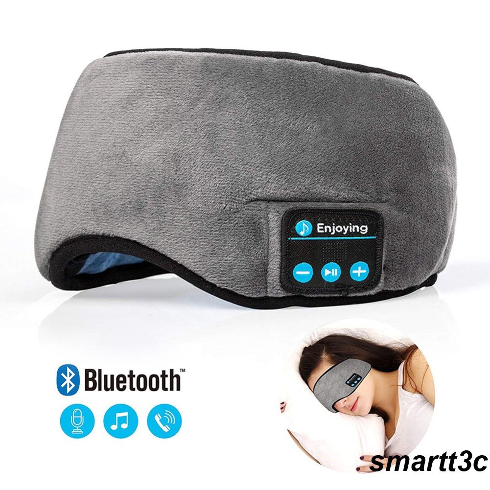 Miếng Bịt Mắt Ngủ Mềm Mại Kết Nối Bluetooth Không Dây Tiện Dụng
