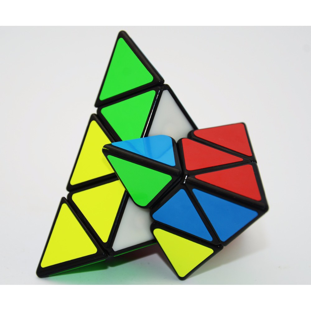 Đồ chơi Rubik QiYi Pyramix Tam Giác Sticker - Rubik Giúp phát triển trí não