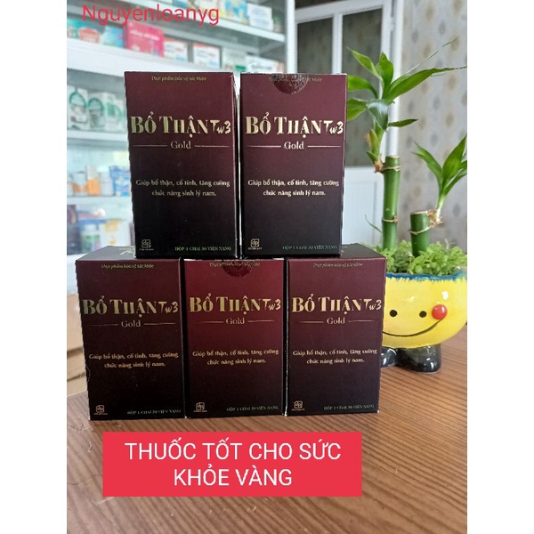(CHÍNH HÃNG) BỔ THẬN TW3 Gold- UỐNG LÀ KHOẺ
