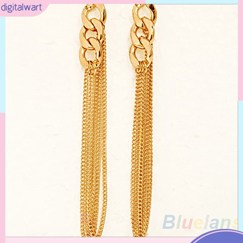 Bông tai dáng dài dạng tua kiểu dáng cổ điển thời trang dành cho nữ