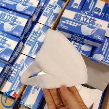 Khẩu trang Unicharm Nội Địa Nhật Bản Ba Lớp Hộp 100 Cái