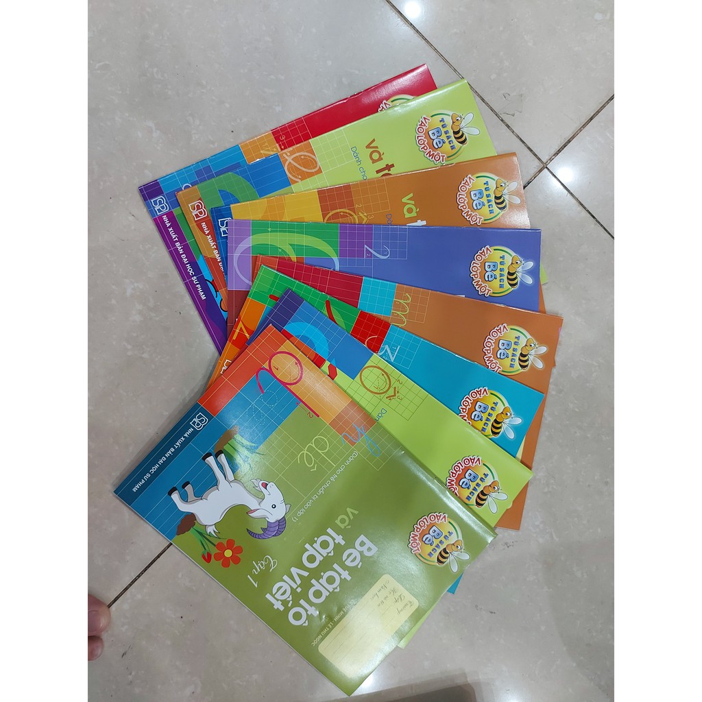 Sách - Bé vào lớp 1 ( 8 cuốn )
