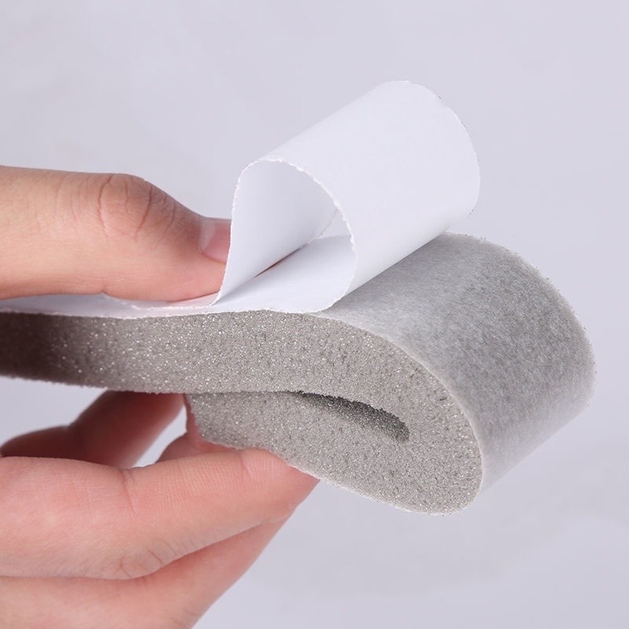 Cuộn Băng Keo Xốp PU 2M Cách Âm Chống Va Chạm Chịu Thời Tiết Bảo Vệ Đồ Nội Thất Cửa Sổ / Đồ Nội Thất
