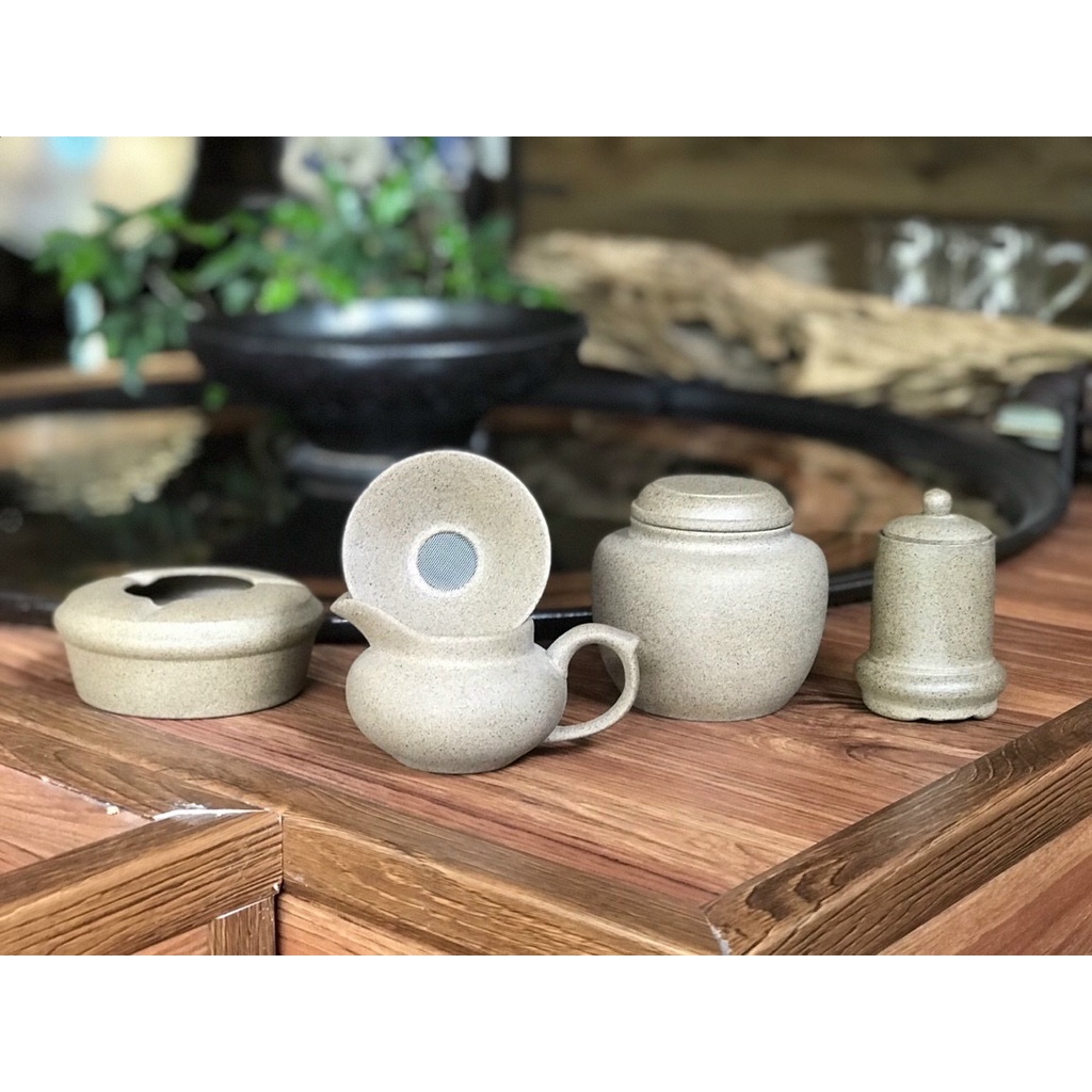 Bộ ấm chén HỒNG SA Bát tràng [HÀNG CAO CẤP XUẤT NHẬT], BỘ TRÀ ĐẠO PHONG CÁCH NHẬT BỘ TÁCH CHÉN TỬ SA