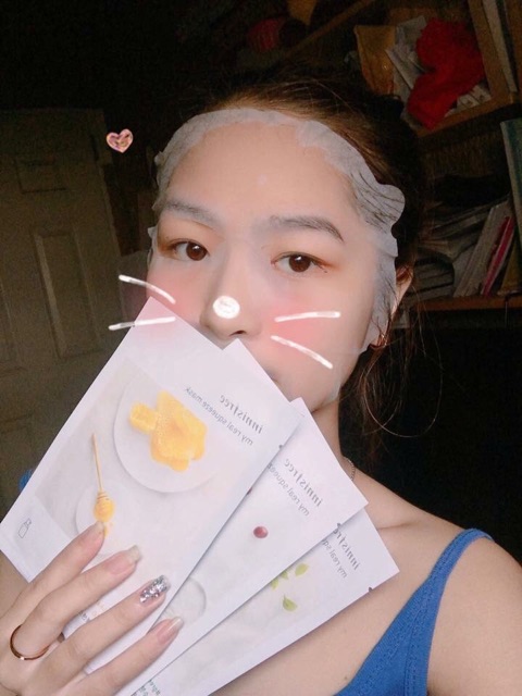 SALE 🍊 MẶT NẠ GIẤY INNISFREE MY REAL SQUEEZE MASK (NEW 2017)