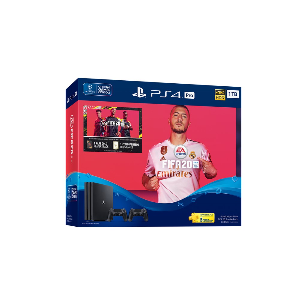 Máy Ps4 Pro Party Bundle - Fifa 20 + Game Crash Team Racing - Chính Hãng Bảo Hành 24 tháng