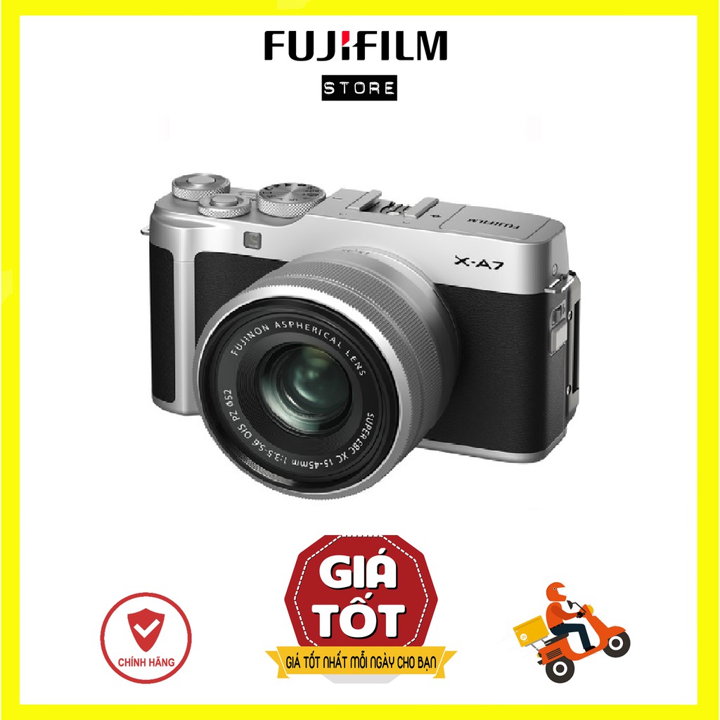 MÁY ẢNH FUJIFILM X-A7 KIT 15-45 MM F/3.5.5.6 OIS PZ