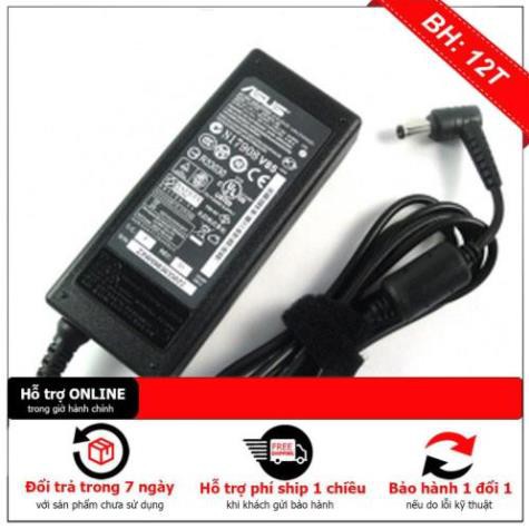 Sạc dành cho Laptop Asus 19V 3.42A (65W) chân thường kích thước 5.5mm * 2.5mm - Hàng Nhập Khẩu