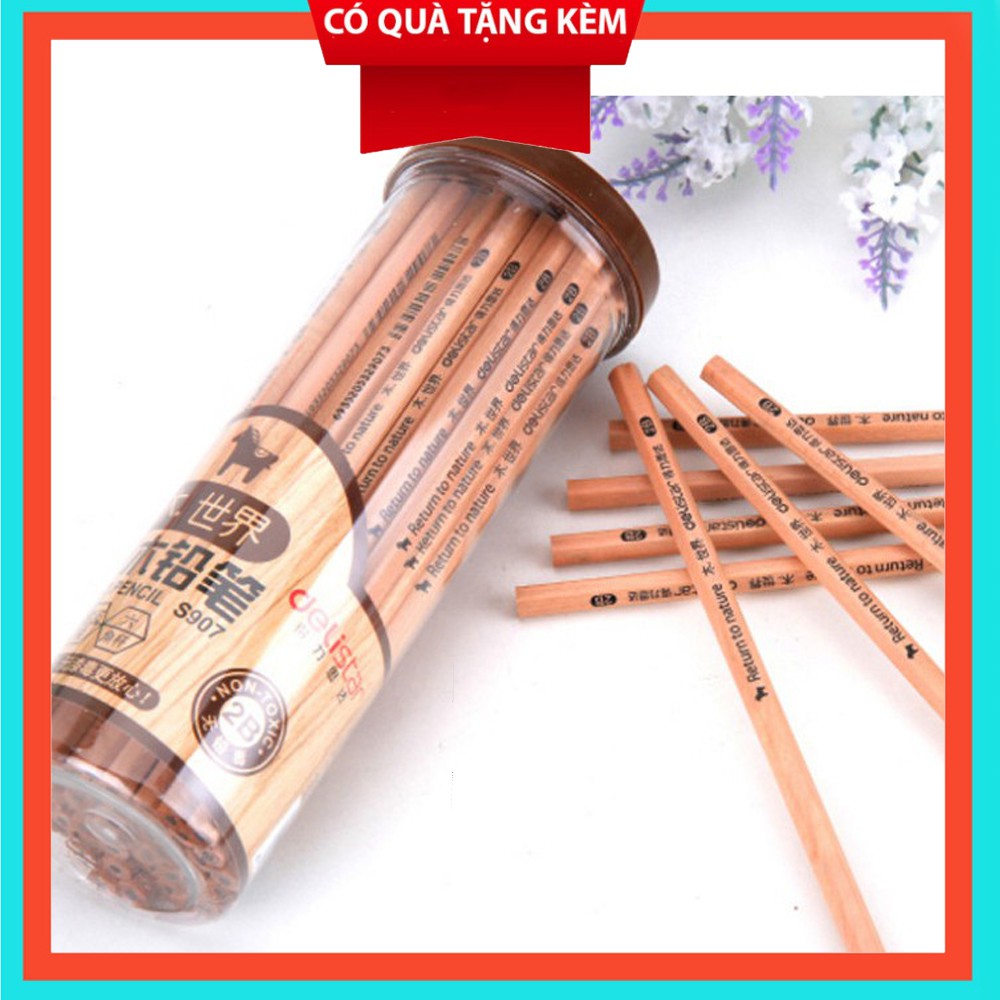 Bút chì lục giác/tam giác Deli - loại HB/2B