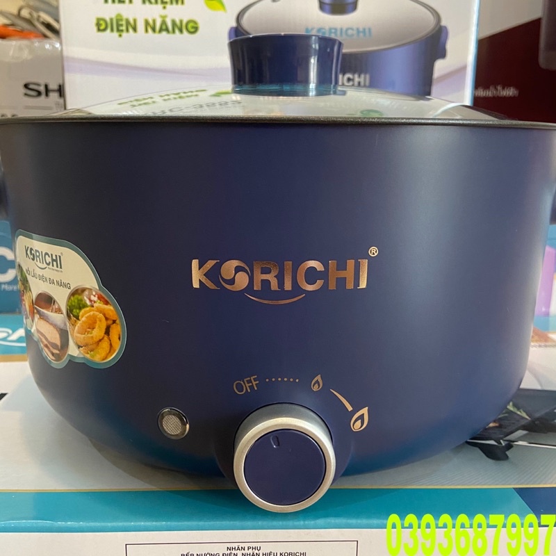 ❤️LẨU ĐIỆN ĐA NĂNG KORICHI KRC-3552 DUNG TÍCH 5L, LÒNG SÂU