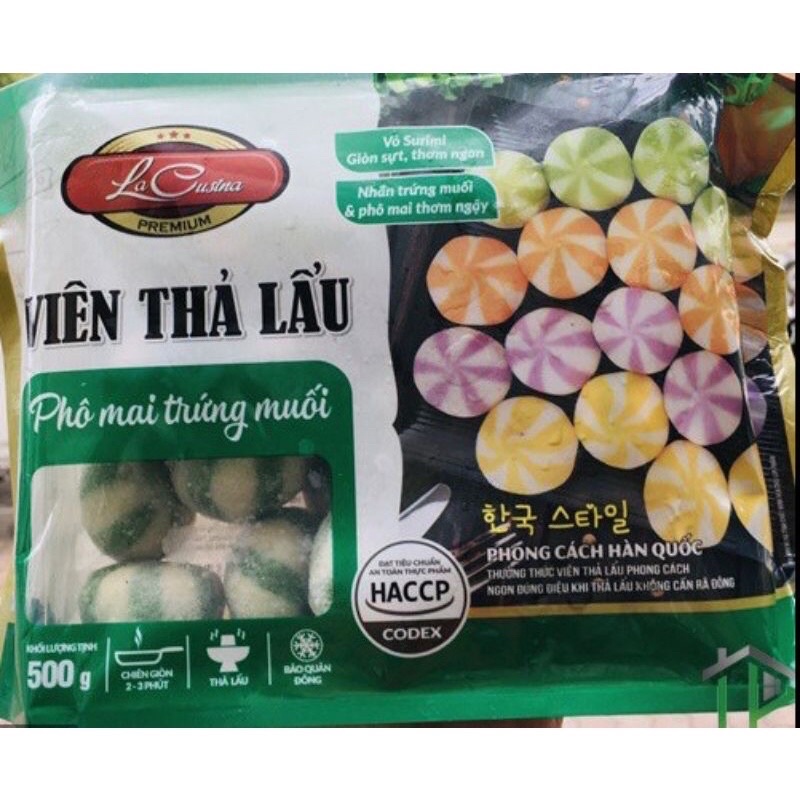 Viên thả lẩu Lacusina đủ loại (500g) -  ship nhanh SG | BigBuy360 - bigbuy360.vn