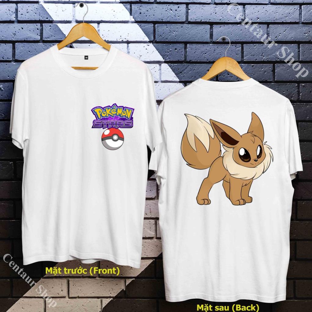 [ƯU ĐÃI] 🎁 Áo Eevee - Áo Eevui - Eevee T-Shirt siêu đẹp - EVE-003
