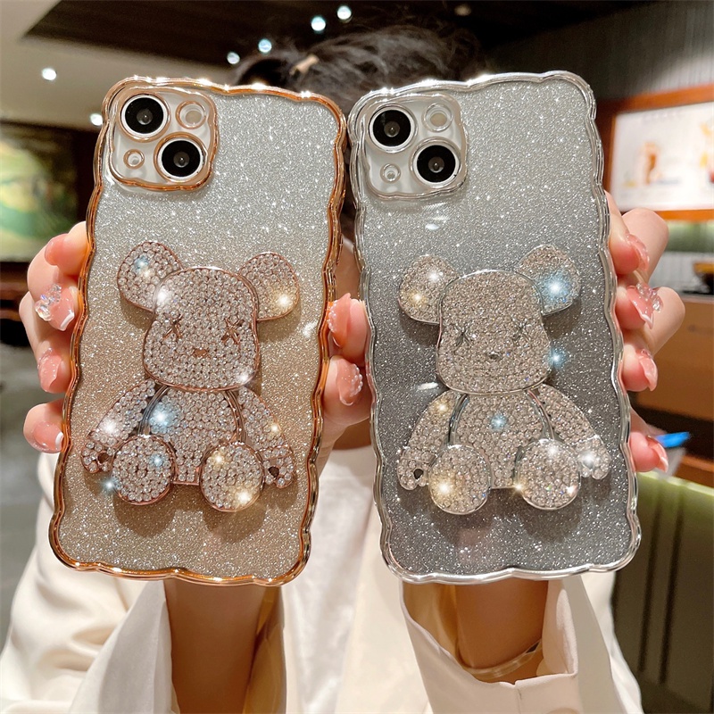 Ốp Điện Thoại Mềm Trong Suốt Họa Tiết Hoạt Hình Mạ Điện Chất Lượng Cao Cho iPhone11 12 X / XS XR 12 pro max 11 pro max 11pro