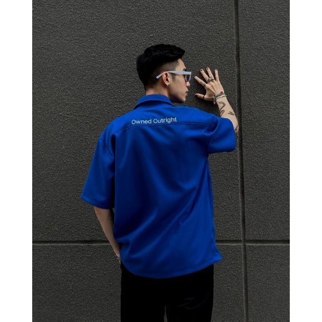 Áo sơ mi thêu OWN