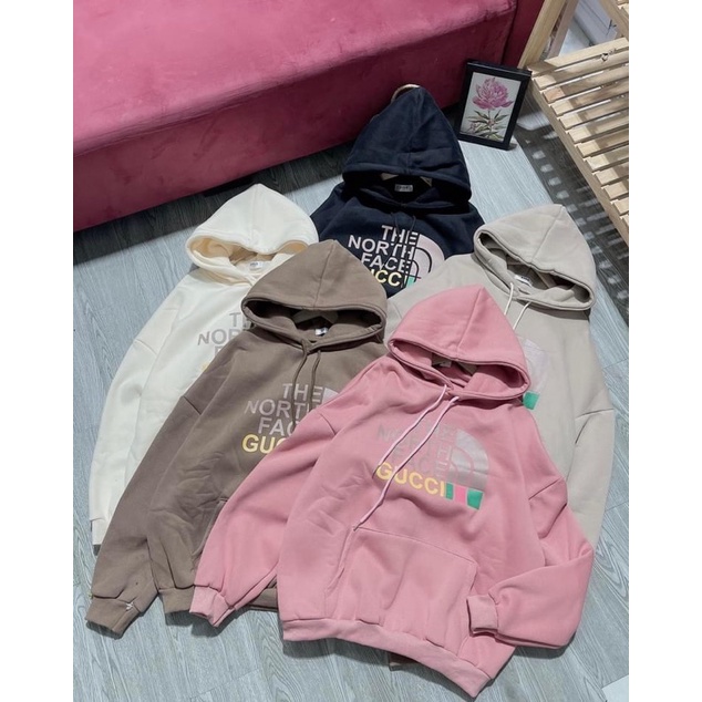 Áo nỉ hoodies mũ 2 lớp in chữ