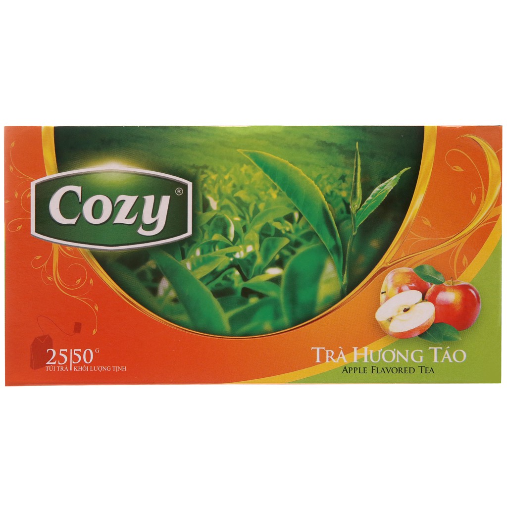 (11 vị) Trà Túi Lọc Cozy - hộp 50gr (25 túi)