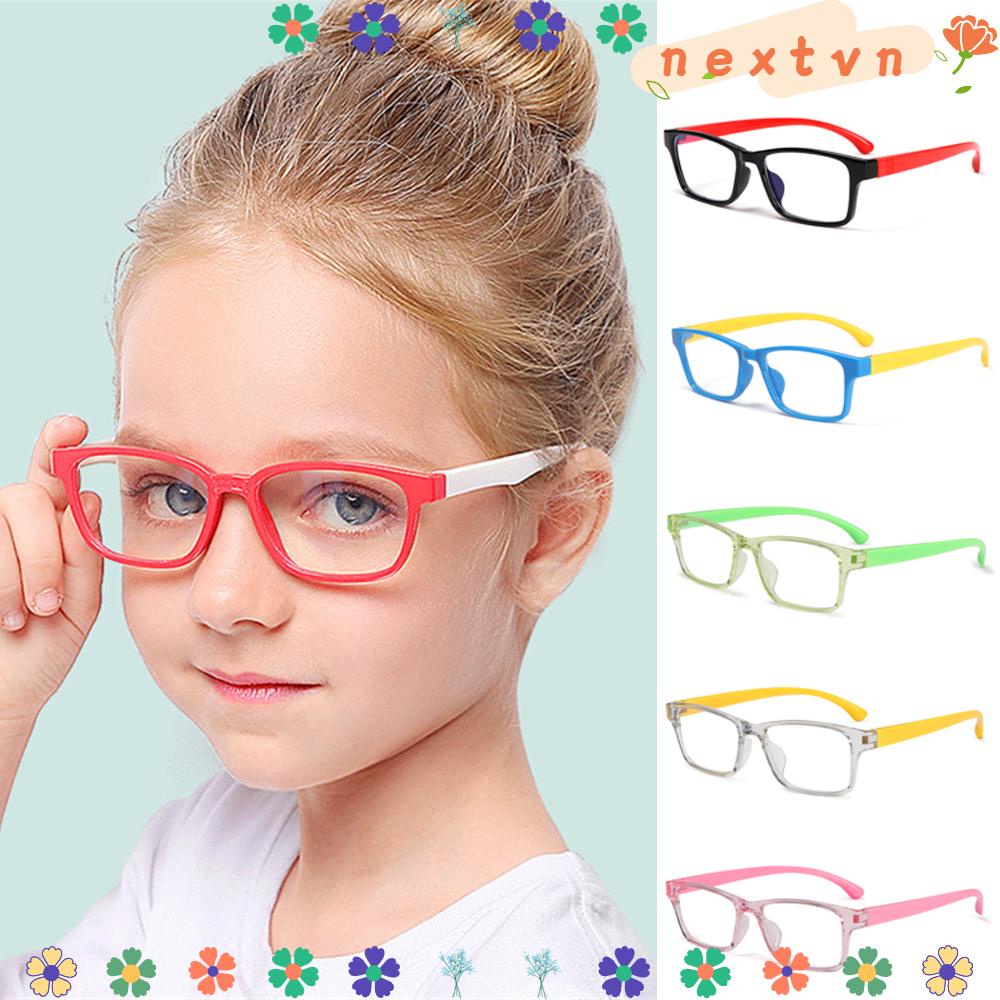 Mắt Kính Chống Ánh Sáng Xanh Siêu Nhẹ Bảo Vệ Mắt Cho Bé