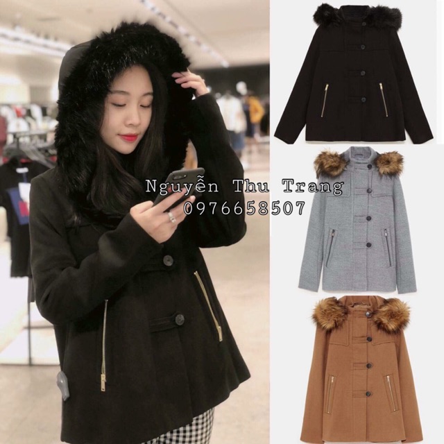 Áo dạ Zara Auth size Xs