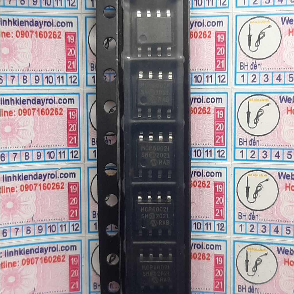 10 sản phẩm MCP6002 6002I MCP6002I MCP6002 SOP-8 chính hãng