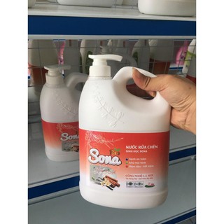 Nước Rửa Chén SoNa Hương Quế