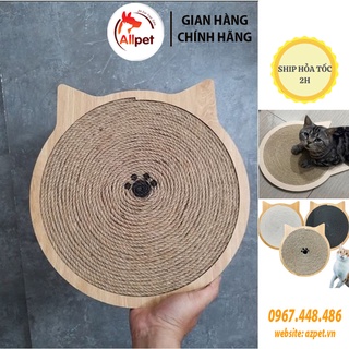 Bàn cào móng cho mèo, thảm cào móng mèo. App mã giảm giá 20K.