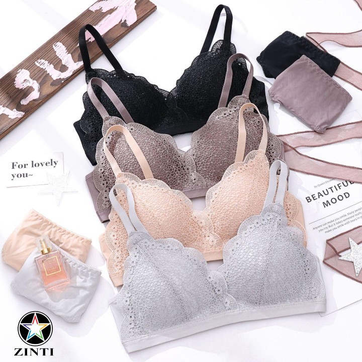 Áo lót nữ ren không gọng đệm mỏng quyến rũ Zinti AL03 | BigBuy360 - bigbuy360.vn