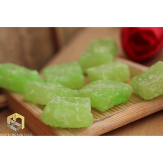 Mứt dừa non viên vị lá dứa