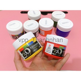 Màu Vẽ ACRYLIC 3D Chinjoo, Màu 3D 100ml