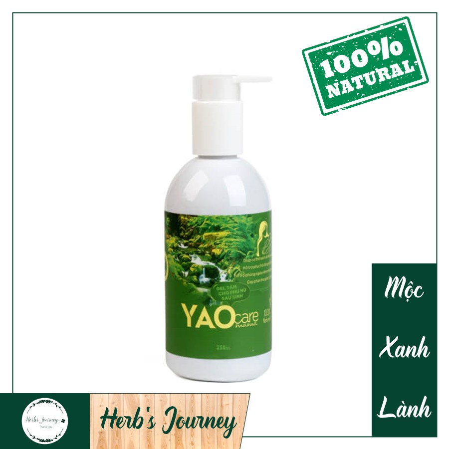 [CHÍNH HÃNG] Yaocare mama Gel tắm thảo dược cho mẹ sau sinh - Dược Khoa Xanh - DK Pharma - 100% thảo mộc tự nhiên