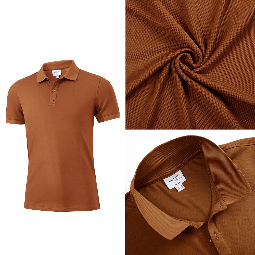 Áo polo nam thun cổ bẻ Biman by Biluxury co giãn 4 chiều vải siêu mềm thân thiện với làn da 5APCB007 | BigBuy360 - bigbuy360.vn