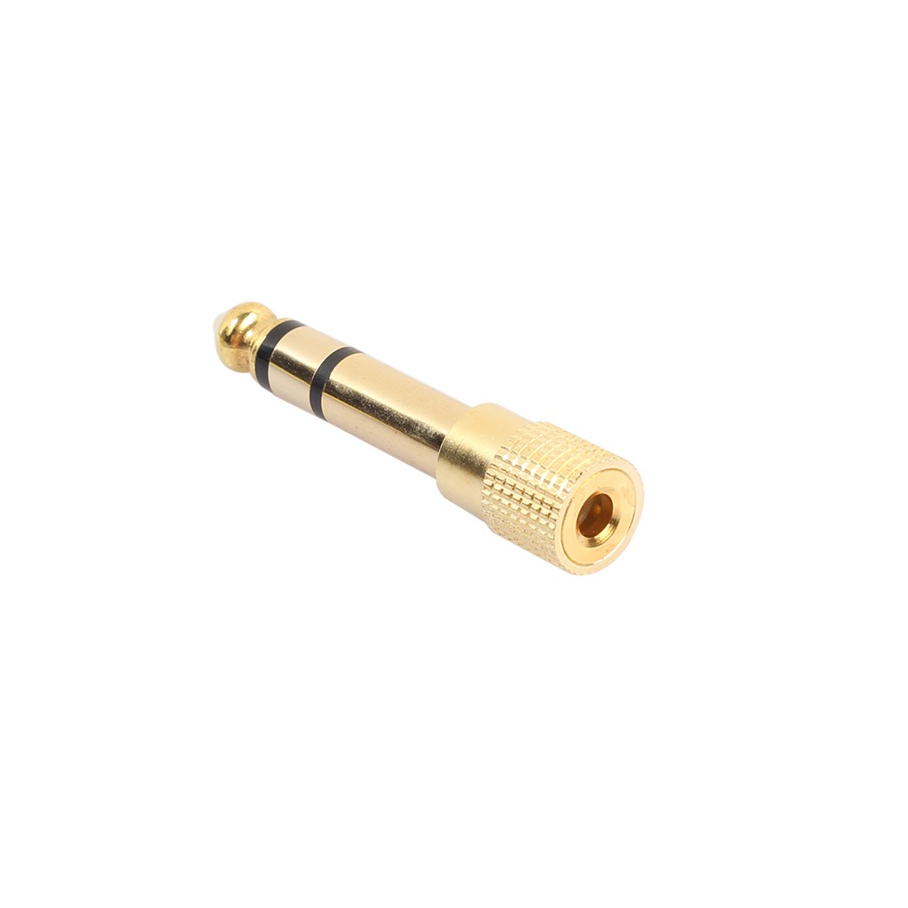 Đầu cắm chuyển đổi âm thanh 6.35mm đực sang 3.5mm đầu cái 1 / 4 &quot;