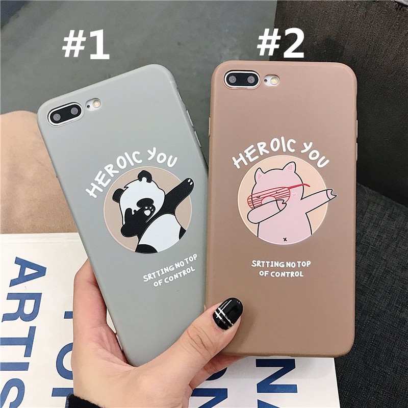 Ốp điện thoại hình gấu trúc cho OPPO F5 A3 A3S A5 A33 A37 A57 A59/F1S/A59S A73/A79 A83/A1 R15 R9/F1PLUS R9S R11 R11S | BigBuy360 - bigbuy360.vn