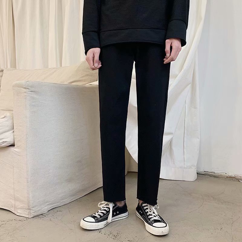 Quần jean dài ống suông thời trang dành cho nữ và nam