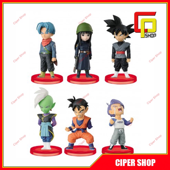 Bộ 6 nhân vật Dragon Ball WCF